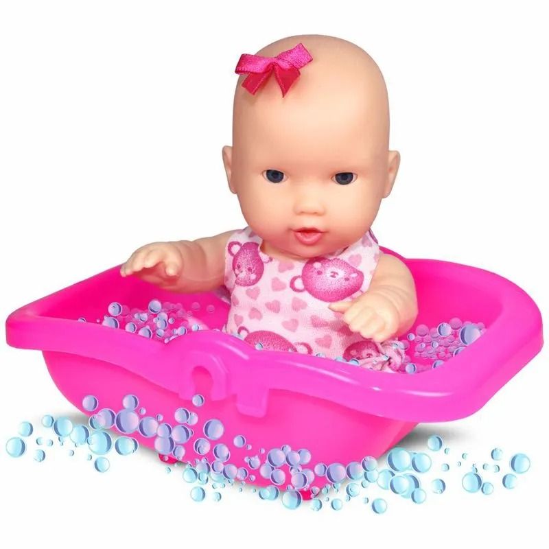 BONECA MEU BEIJINHO BABY BANHO